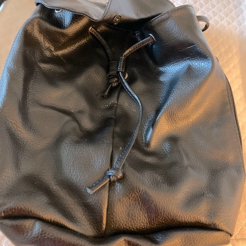 Black backpack